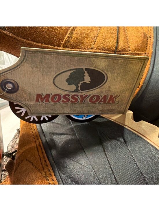Ozark Trail Pack Suede Thinsulate 5° Mossy Oak Camo Snow Boots Men\'s Size 10 NWT main image 12